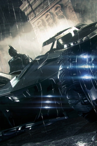 Batman Arkham Knight 3 Car for 320 x 480 iPhone resolution