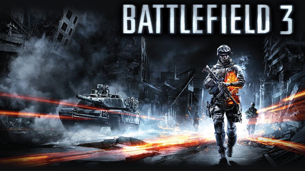 Battlefield 3 for 1280 x 720 HDTV 720p resolution
