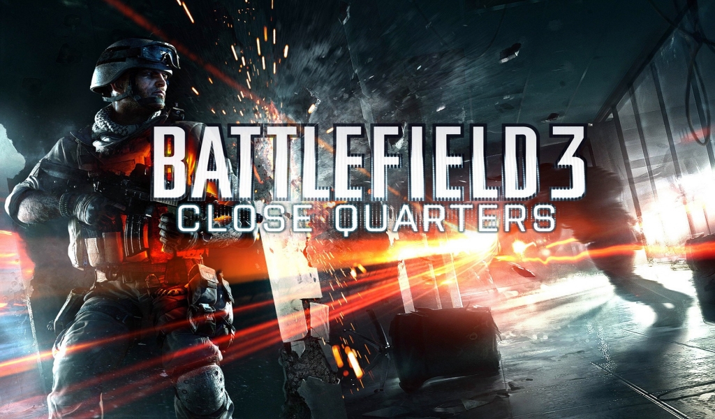 Battlefield 3 Close Quarters for 1024 x 600 widescreen resolution