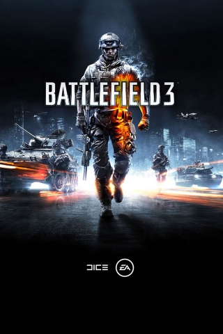 Battlefield 3 Game for 320 x 480 iPhone resolution