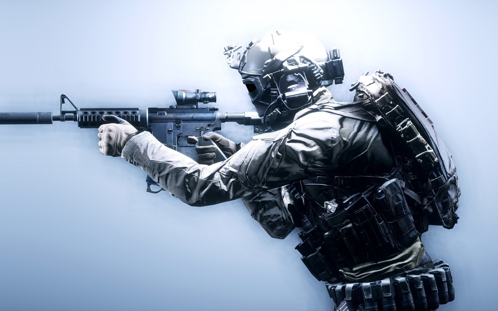 Battlefield 4 Soldier for 1680 x 1050 widescreen resolution