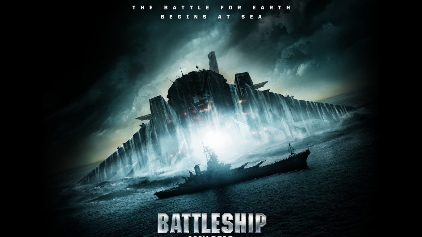 Battleship 2012 for 1366 x 768 HDTV resolution
