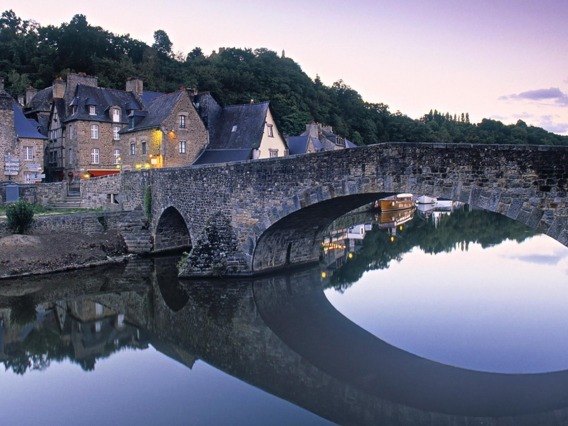 Beautiful Dinan Bretagne for 1152 x 864 resolution