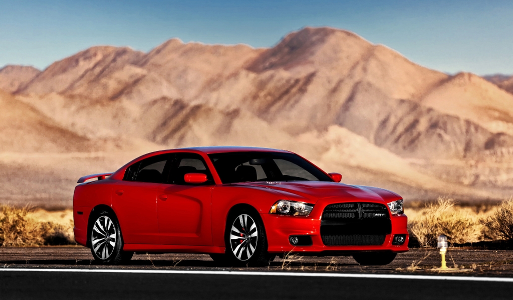Beautiful Dodge Charger SRT8 for 1024 x 600 widescreen resolution