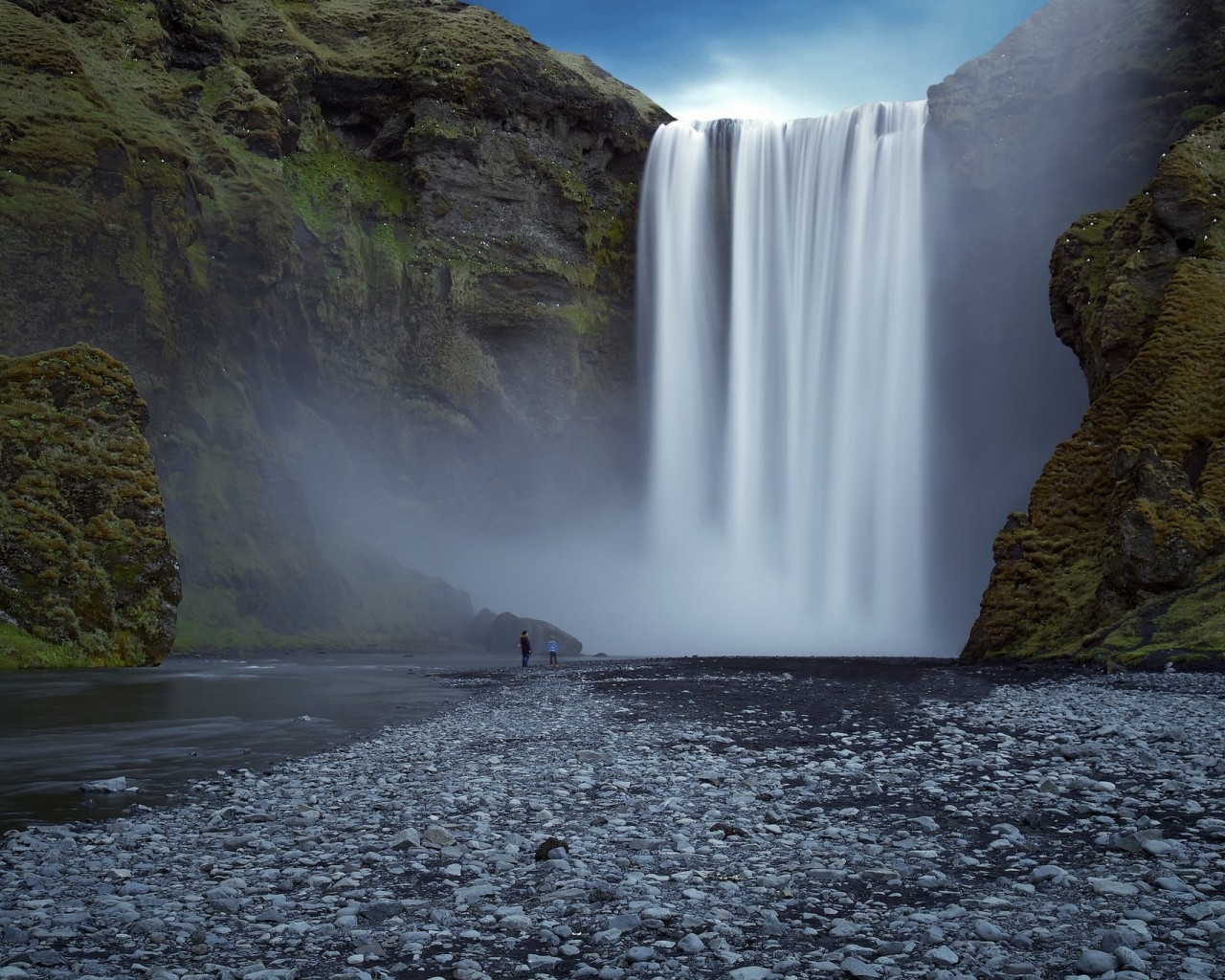 Beautiful Natural Waterfall for 1280 x 1024 resolution