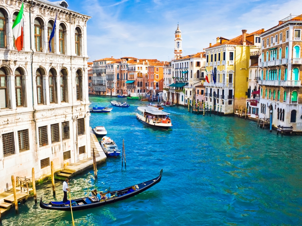 Beautiful Venice for 1024 x 768 resolution