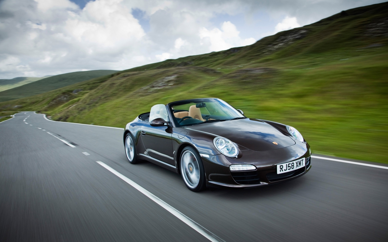 Beautifull 911 Porsche for 1280 x 800 widescreen resolution