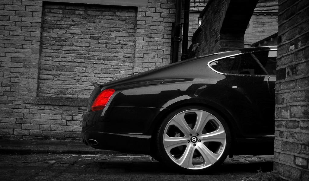 Bentley Continental GT S Project Kahn 2008 Rear for 1024 x 600 widescreen resolution
