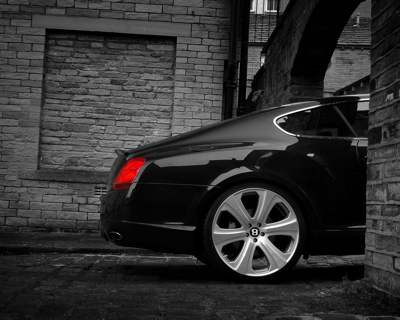 Bentley Continental GT S Project Kahn 2008 Rear for 1280 x 1024 resolution