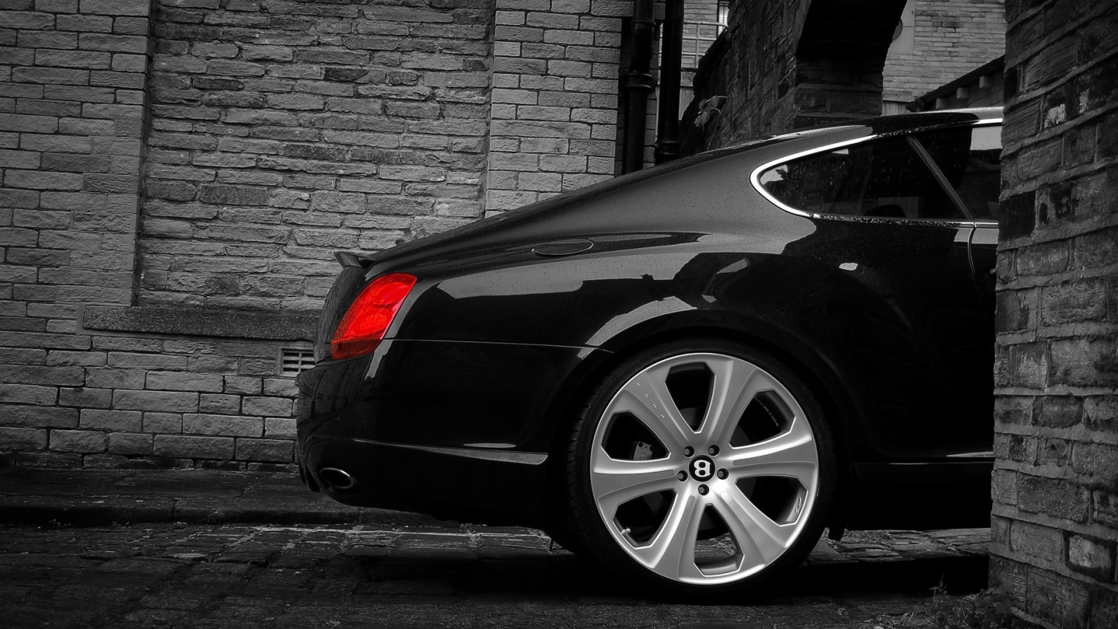 Bentley Continental GT S Project Kahn 2008 Rear for 1600 x 900 HDTV resolution