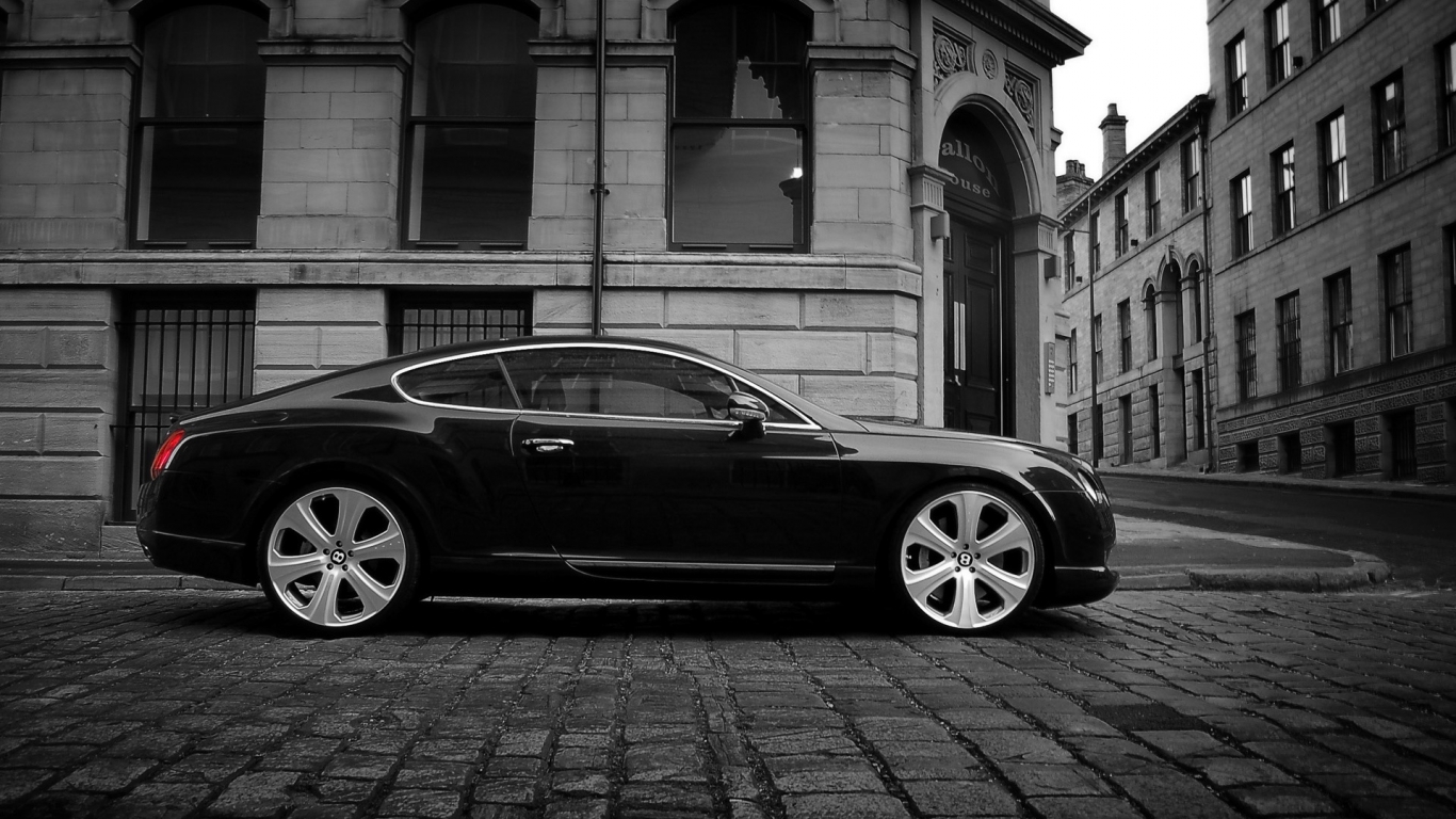 Bentley Continental GT S Project Kahn 2008 Side for 1366 x 768 HDTV resolution
