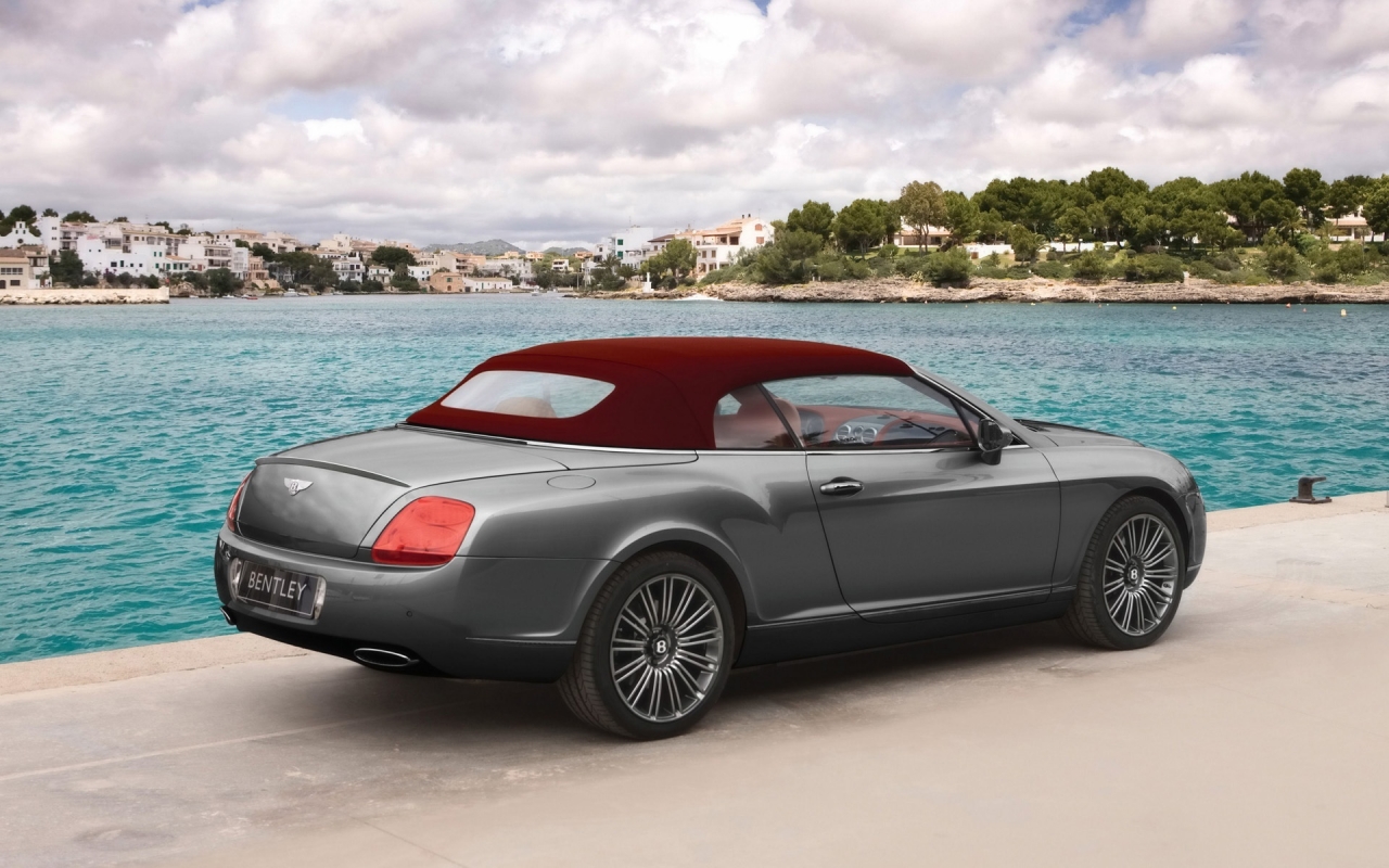 Bentley Continental GTC 2009 for 1280 x 800 widescreen resolution