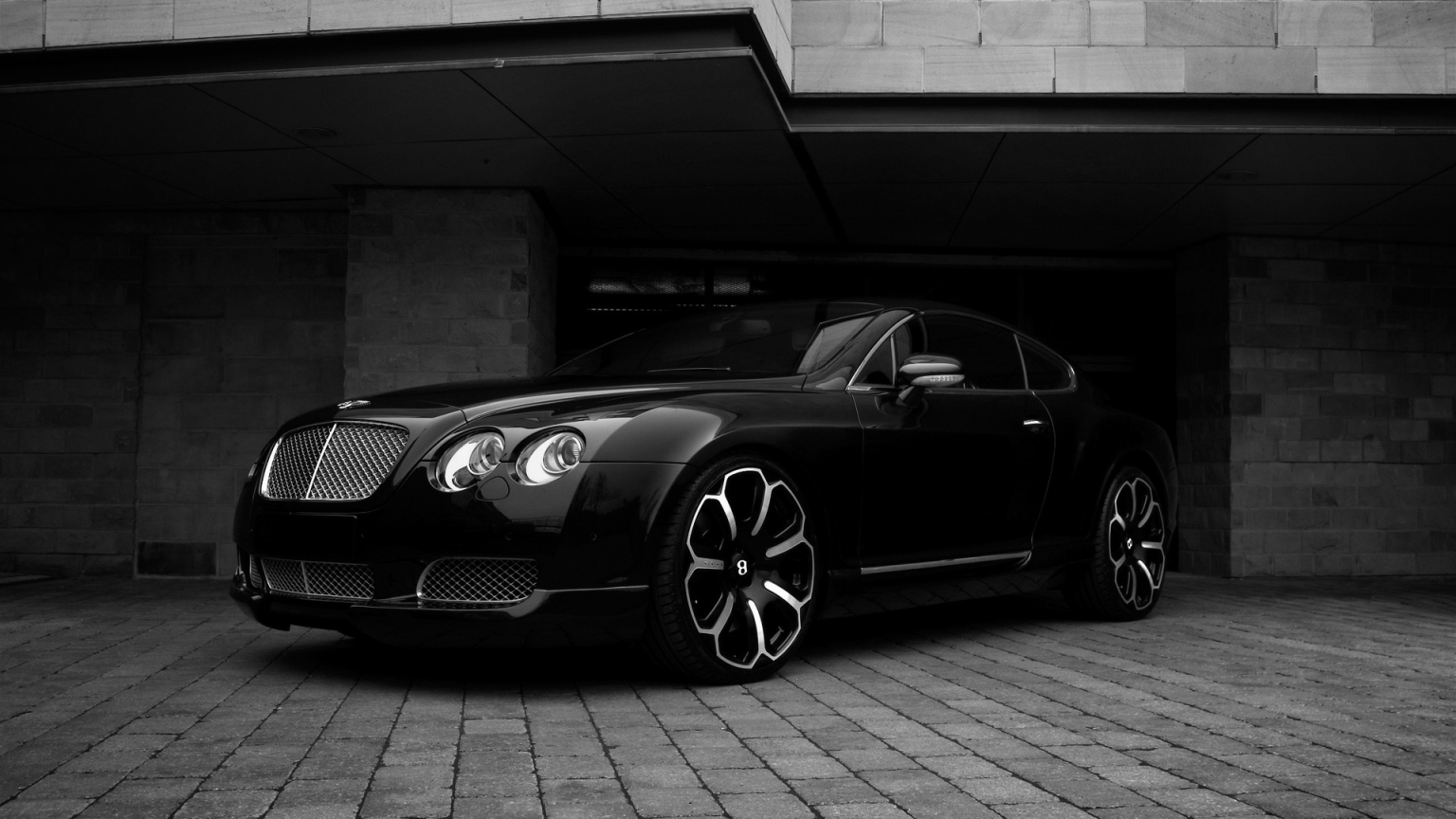 Bentley GTS Black Edition Project Kahn 2008 Overhang for 1536 x 864 HDTV resolution