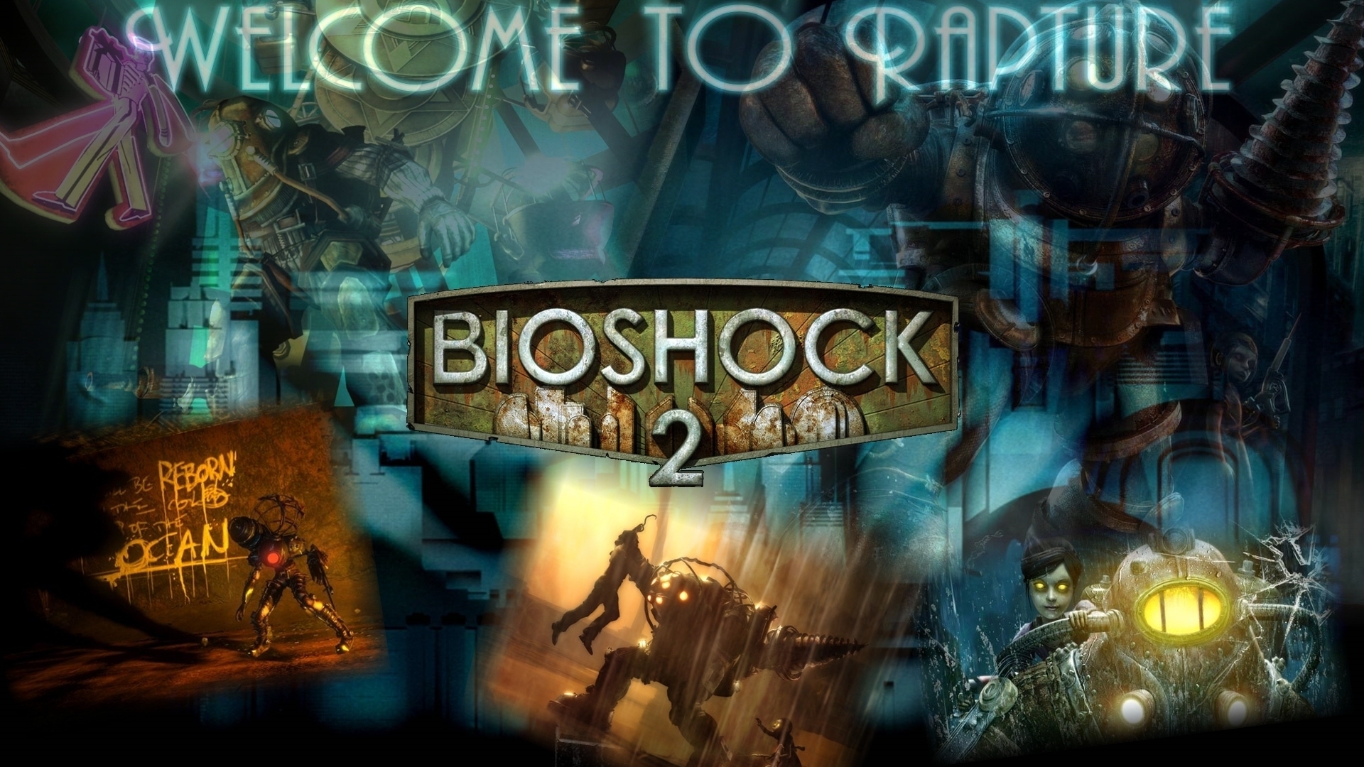 Bioshock 2 for 1920 x 1080 HDTV 1080p resolution