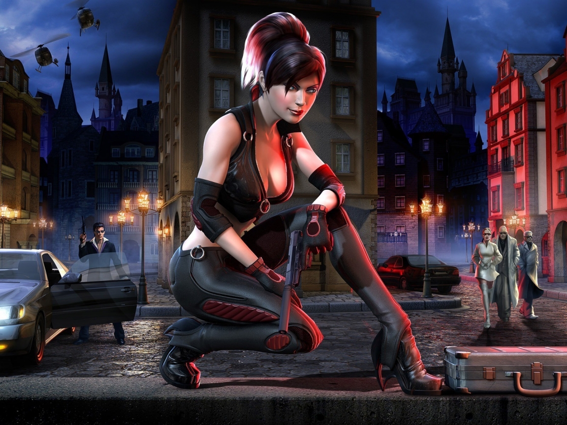 BloodRayne Character for 1152 x 864 resolution