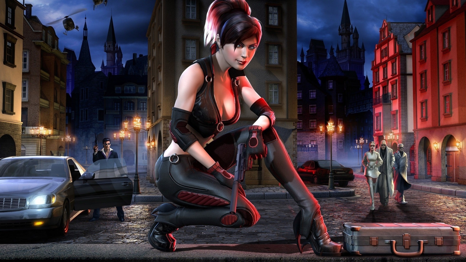 BloodRayne Character for 1600 x 900 HDTV resolution