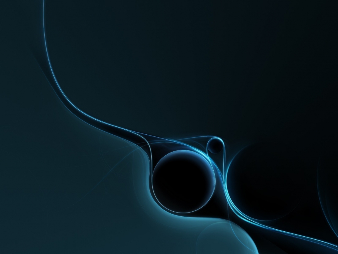 Blue Abstract for 1152 x 864 resolution