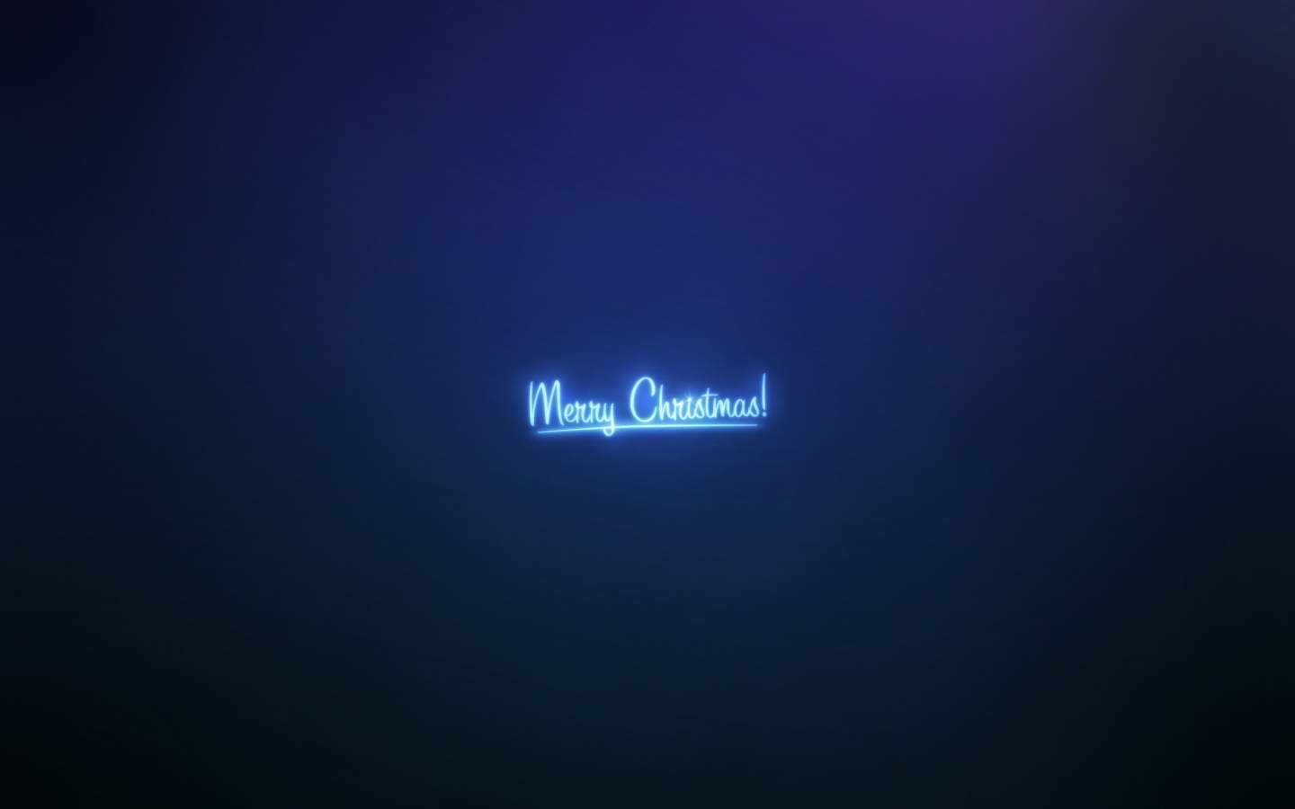 Blue Merry Christmas for 1440 x 900 widescreen resolution