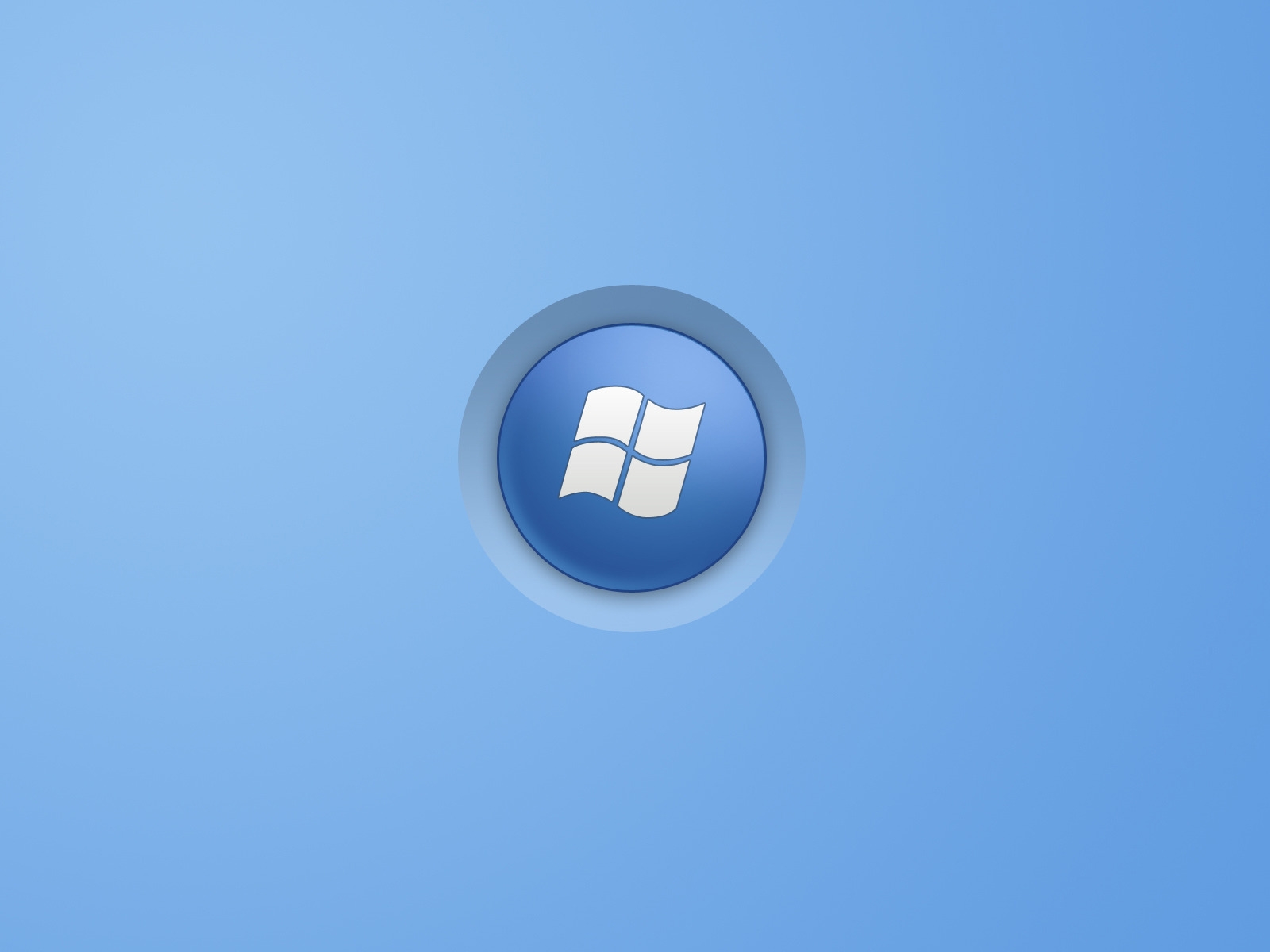 Blue Windows for 1600 x 1200 resolution