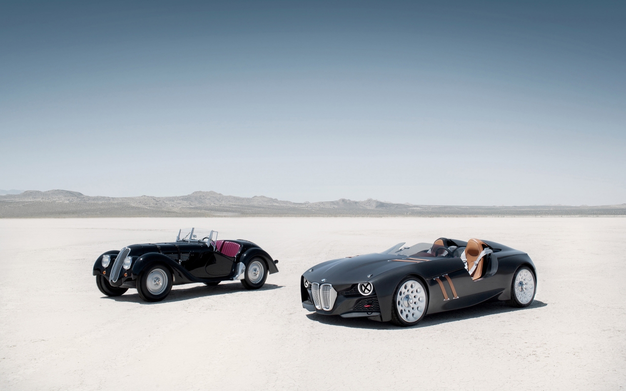 BMW 328 Hommage Old and New for 1280 x 800 widescreen resolution