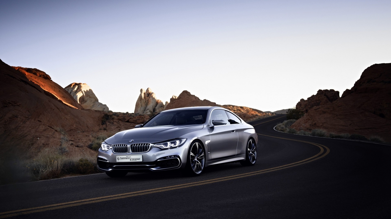BMW 4 Series Concept for 1366 x 768 HDTV resolution