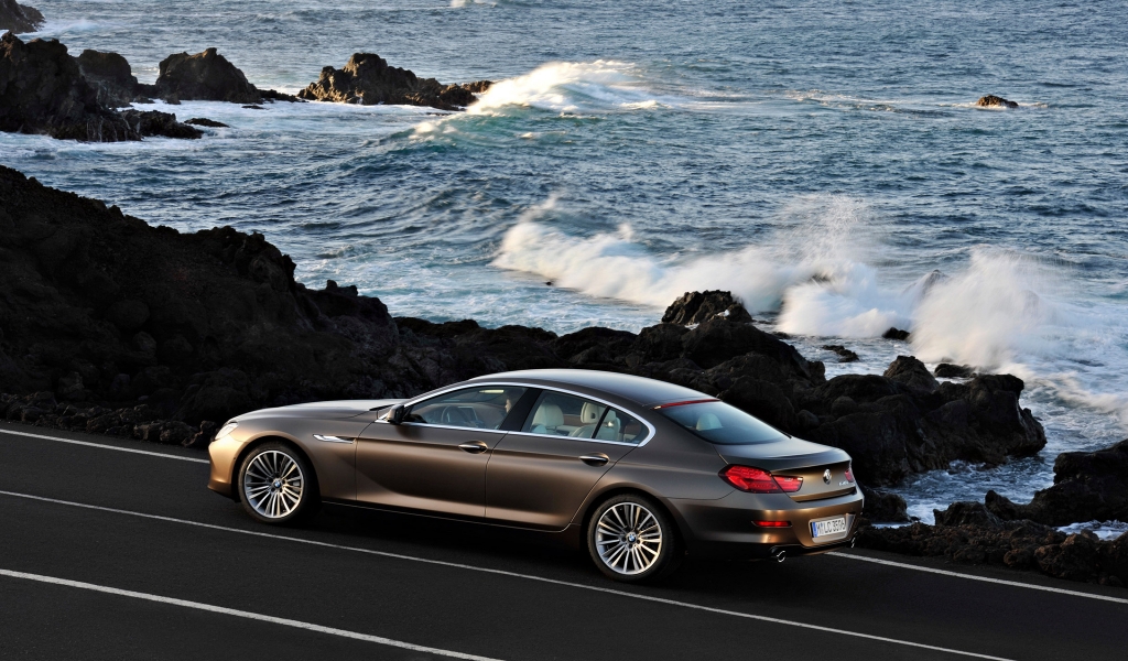 BMW 6 Gran Coupe for 1024 x 600 widescreen resolution