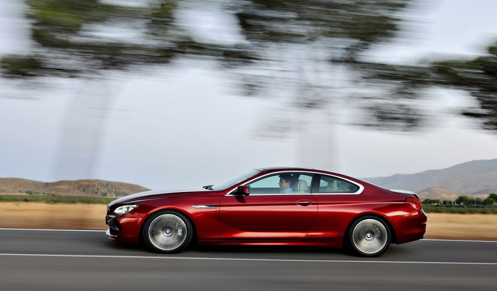 BMW 650i Coupe 2012 for 1024 x 600 widescreen resolution