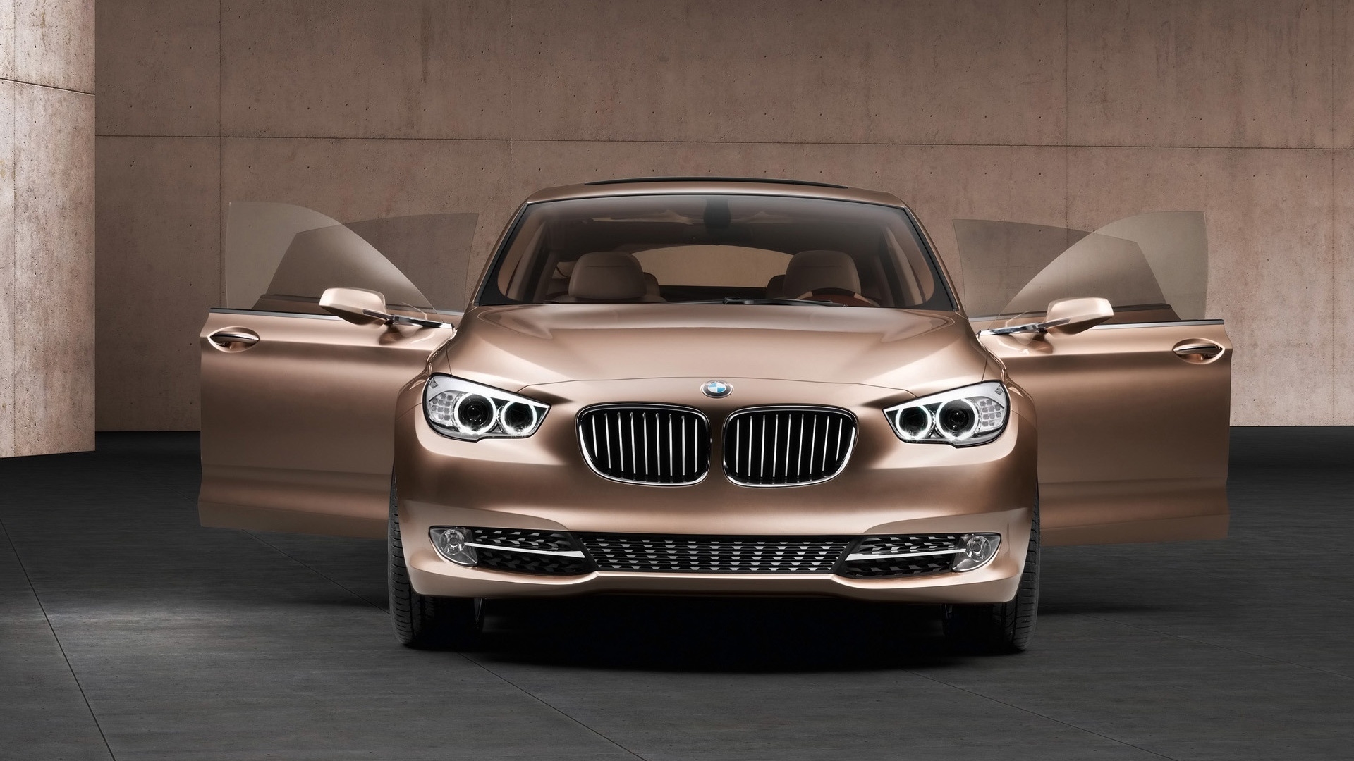 BMW Concept 5 Series Gran Turismo Front Open Doors 2009 for 1920 x 1080 HDTV 1080p resolution