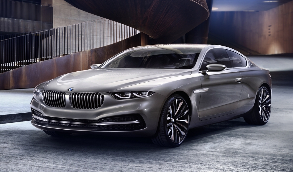 BMW Gran Lusso Coupe for 1024 x 600 widescreen resolution