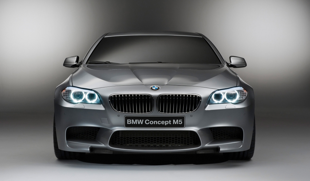 BMW M5 Concept 2012 Front for 1024 x 600 widescreen resolution