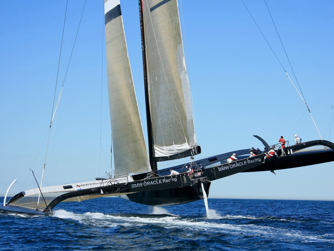 BMW Oracle Racing for 1152 x 864 resolution