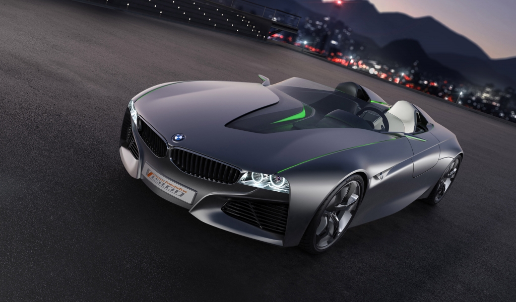 BMW Vision Connected Drive Concept for 1024 x 600 widescreen resolution