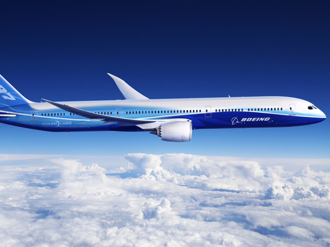 Boeing 787 for 1152 x 864 resolution