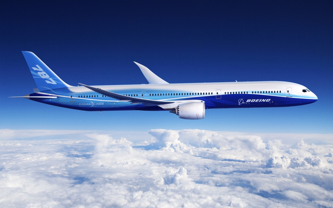 Boeing 787 for 1280 x 800 widescreen resolution
