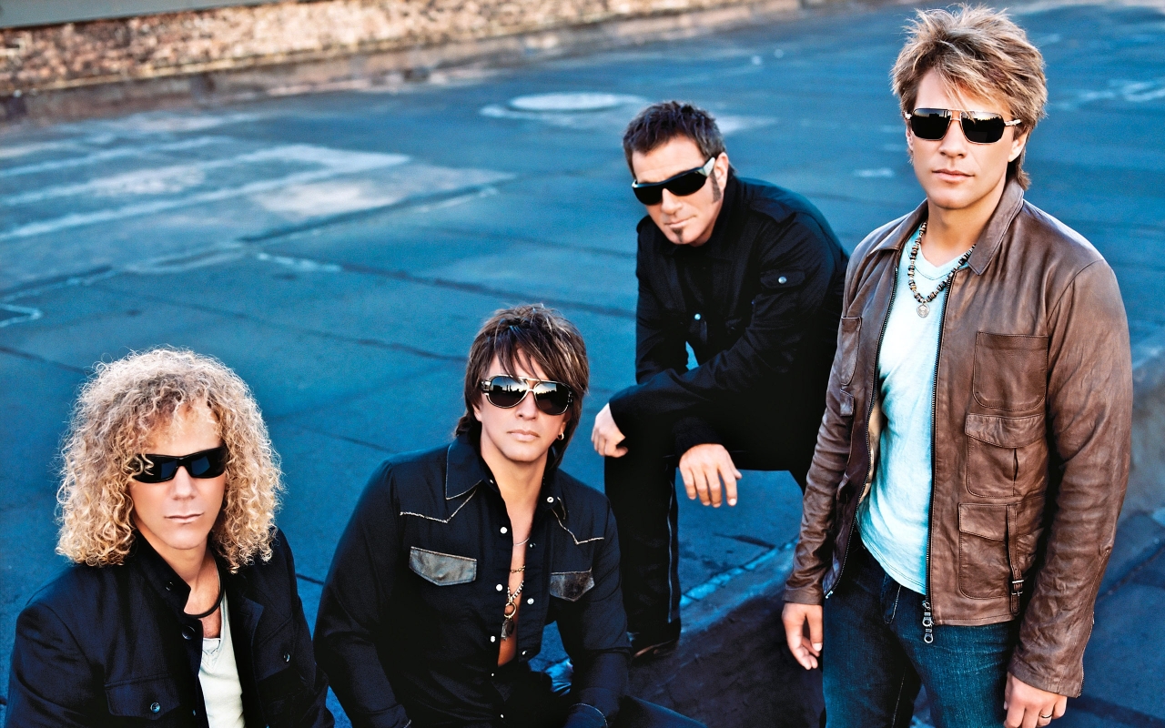 Bon Jovi Band for 1280 x 800 widescreen resolution
