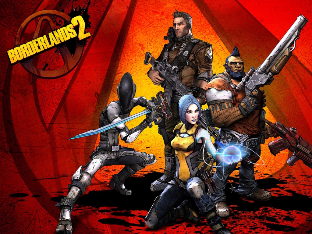 Borderlands 2 Characters for 1024 x 768 resolution