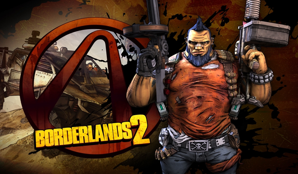 Borderlands 2 PC for 1024 x 600 widescreen resolution