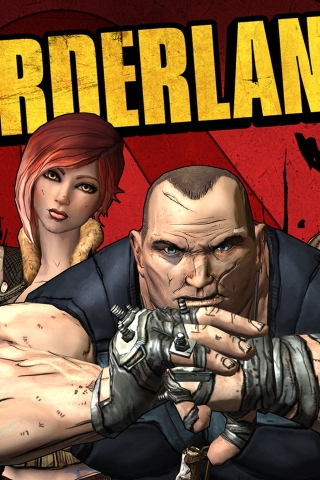 Borderlands for 320 x 480 iPhone resolution