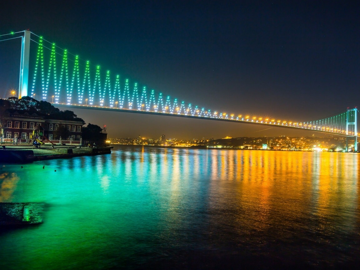 Bosphorus Bridge Istanbul for 1152 x 864 resolution