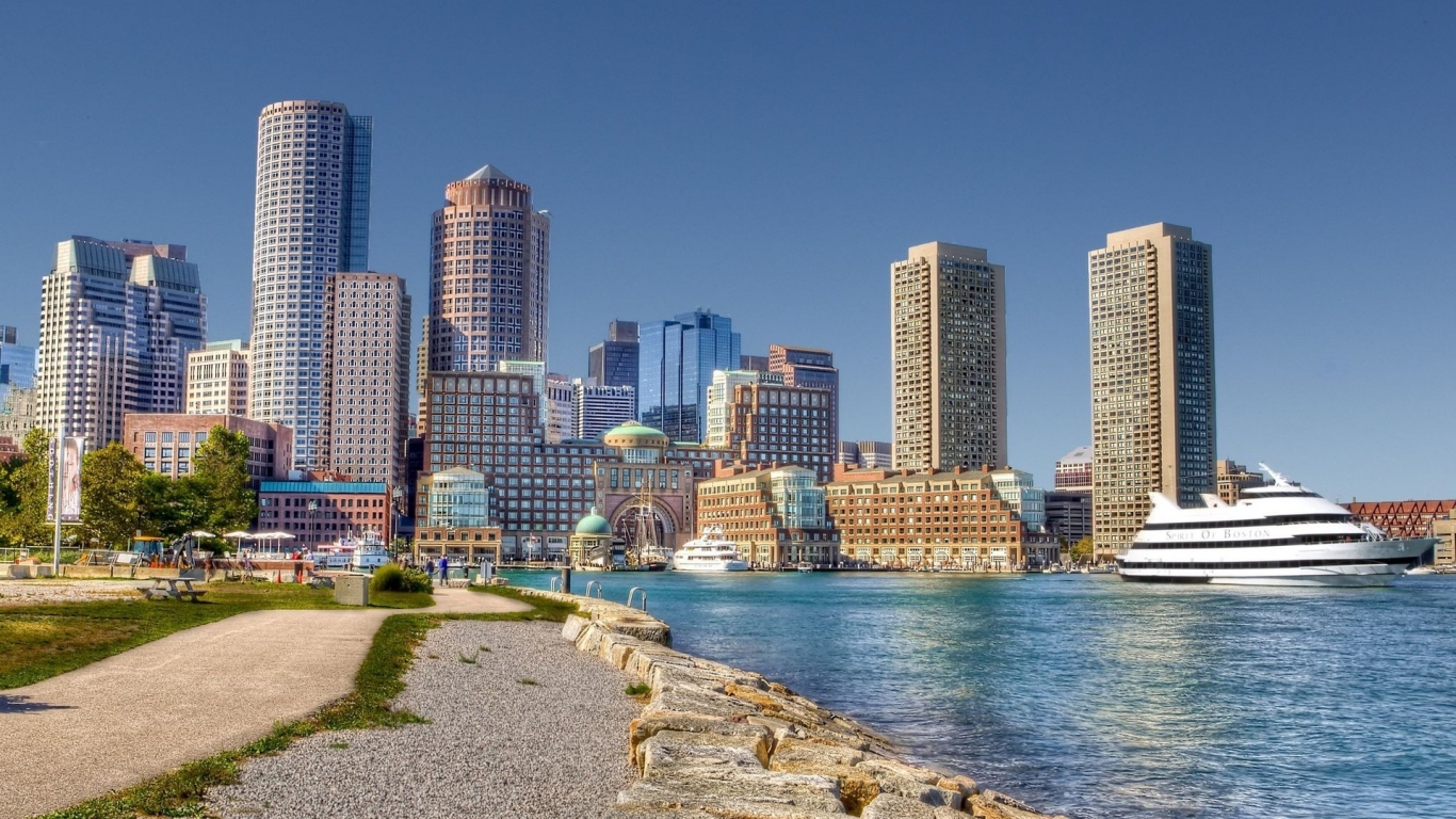 Boston Pic for 1366 x 768 HDTV resolution