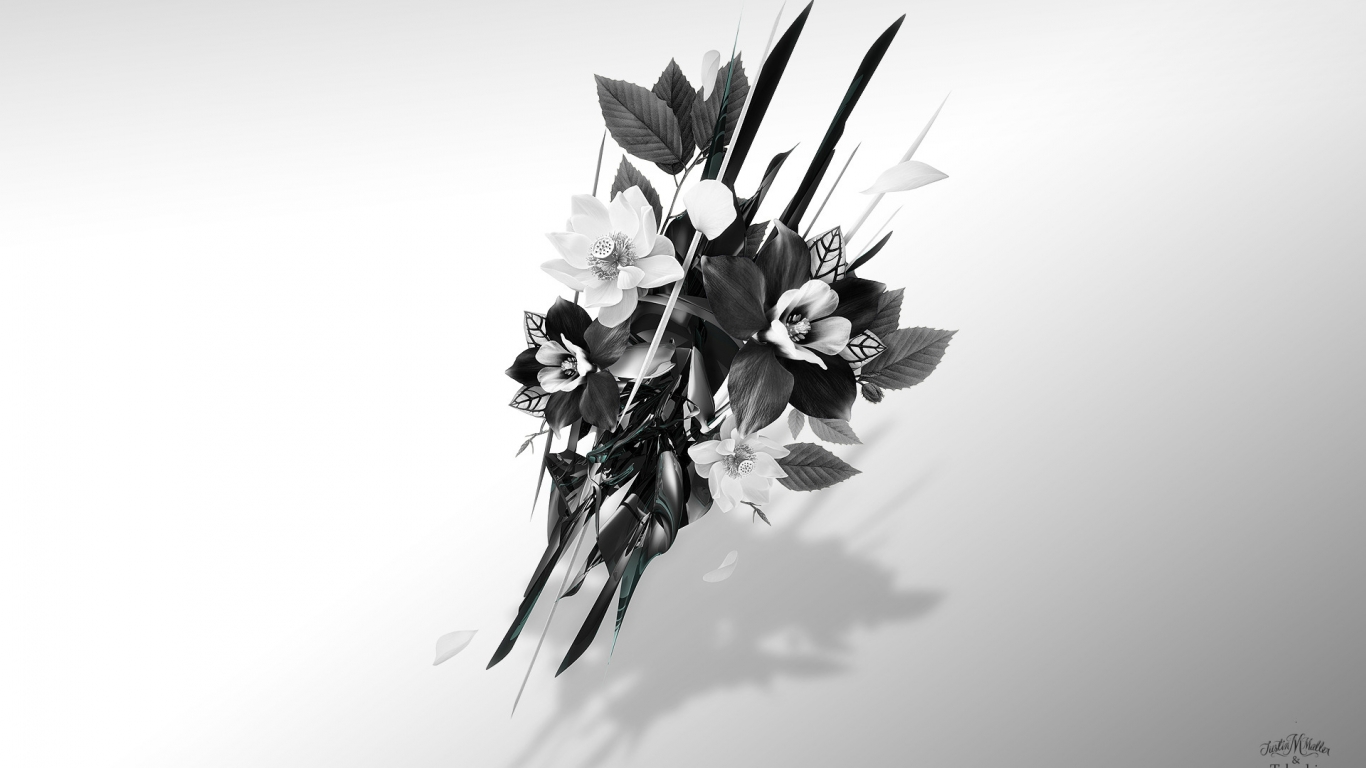 Bouquet for 1366 x 768 HDTV resolution
