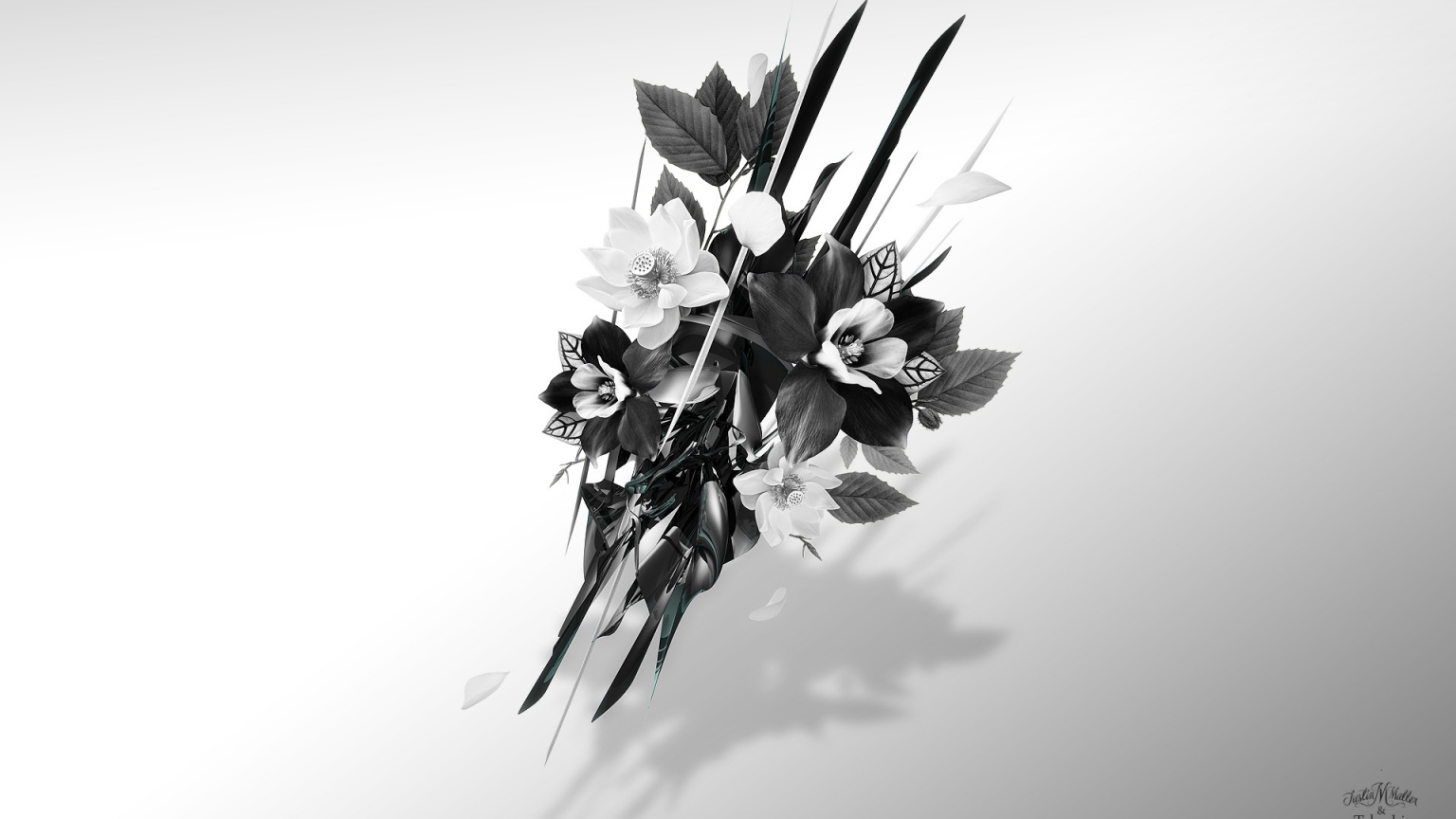 Bouquet for 1536 x 864 HDTV resolution