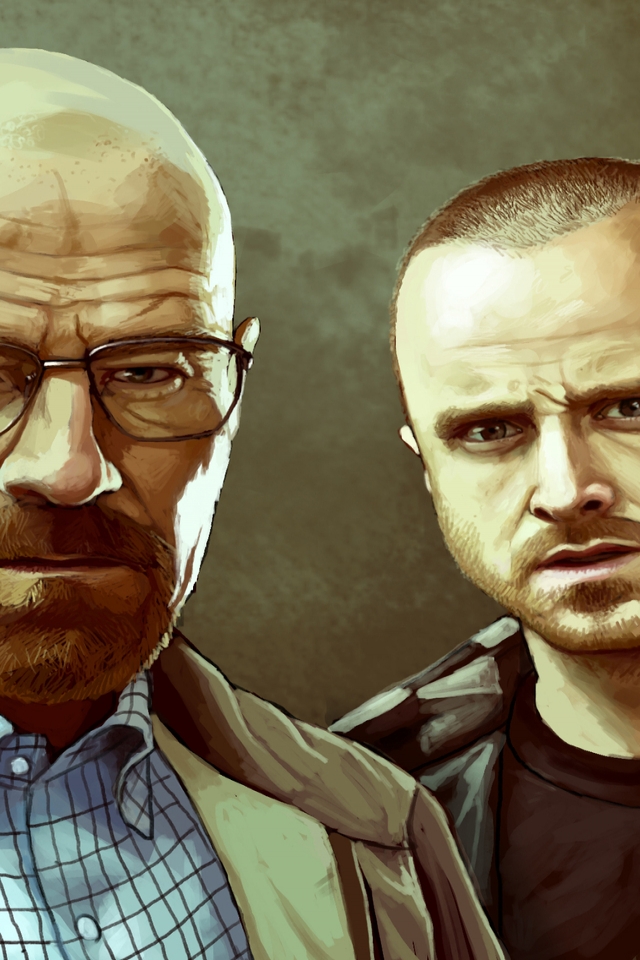 Breaking Bad Artwork for 640 x 960 iPhone 4 resolution