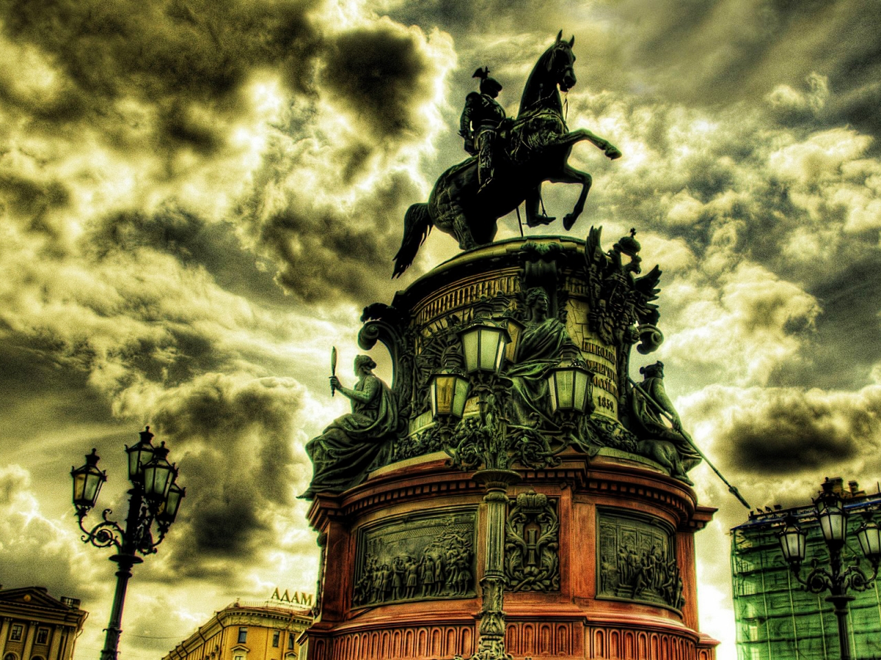 Bronze Horseman St Petersburg for 1280 x 960 resolution