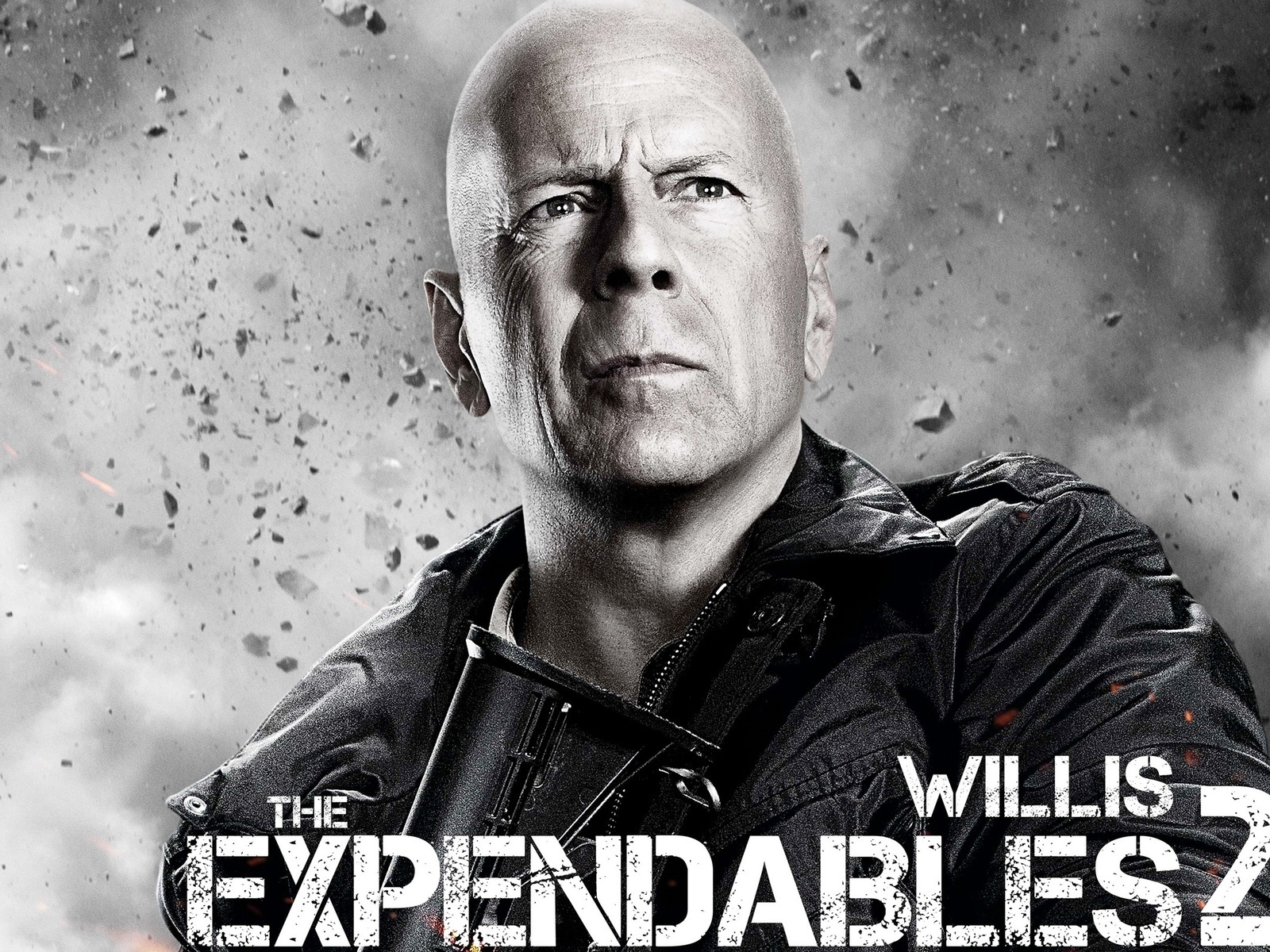 Bruce Willis Expendables 2 for 1600 x 1200 resolution