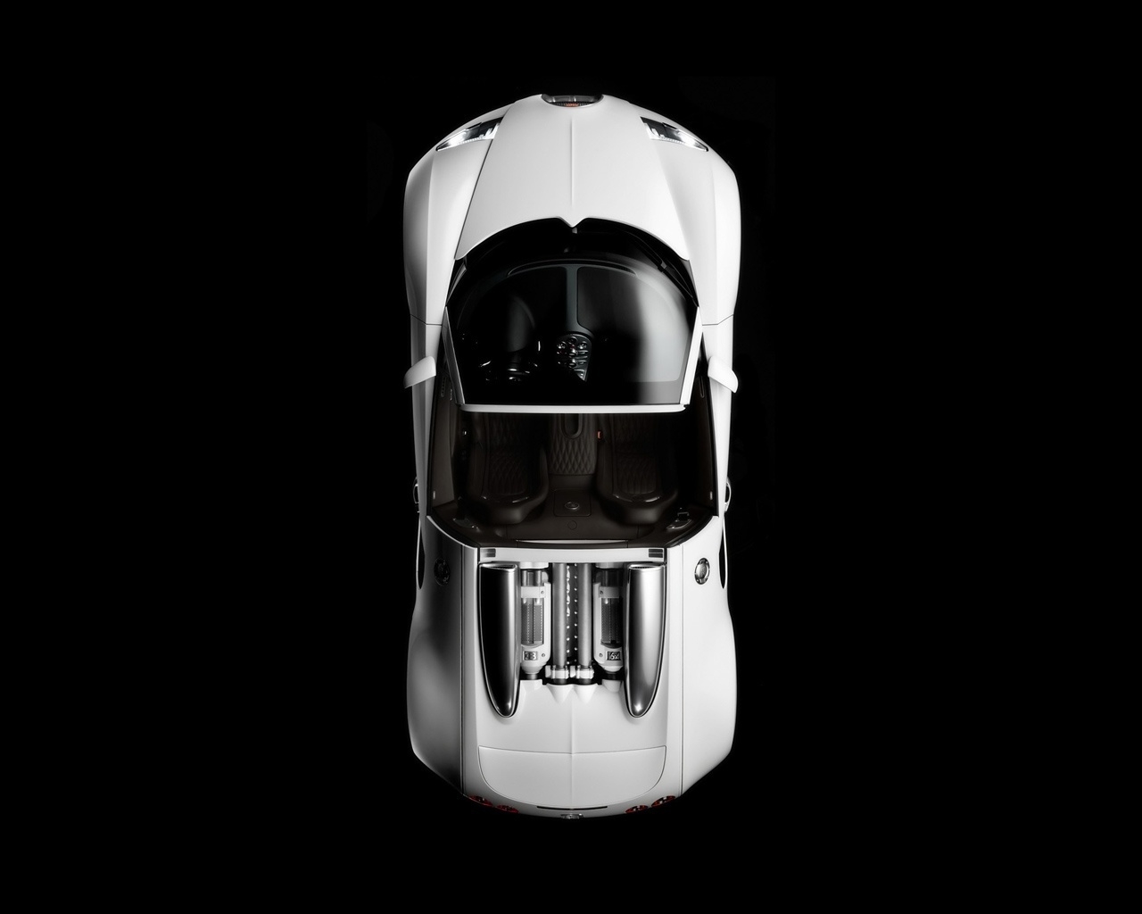 Bugatti Veyron 16.4 Grand Sport Production Version 2009 - Studio Top for 1280 x 1024 resolution