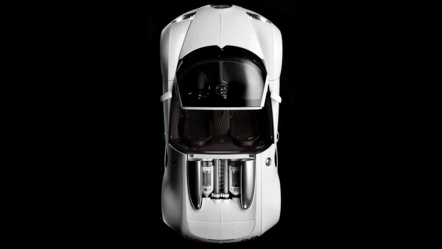 Bugatti Veyron 16.4 Grand Sport Production Version 2009 - Studio Top for 1536 x 864 HDTV resolution