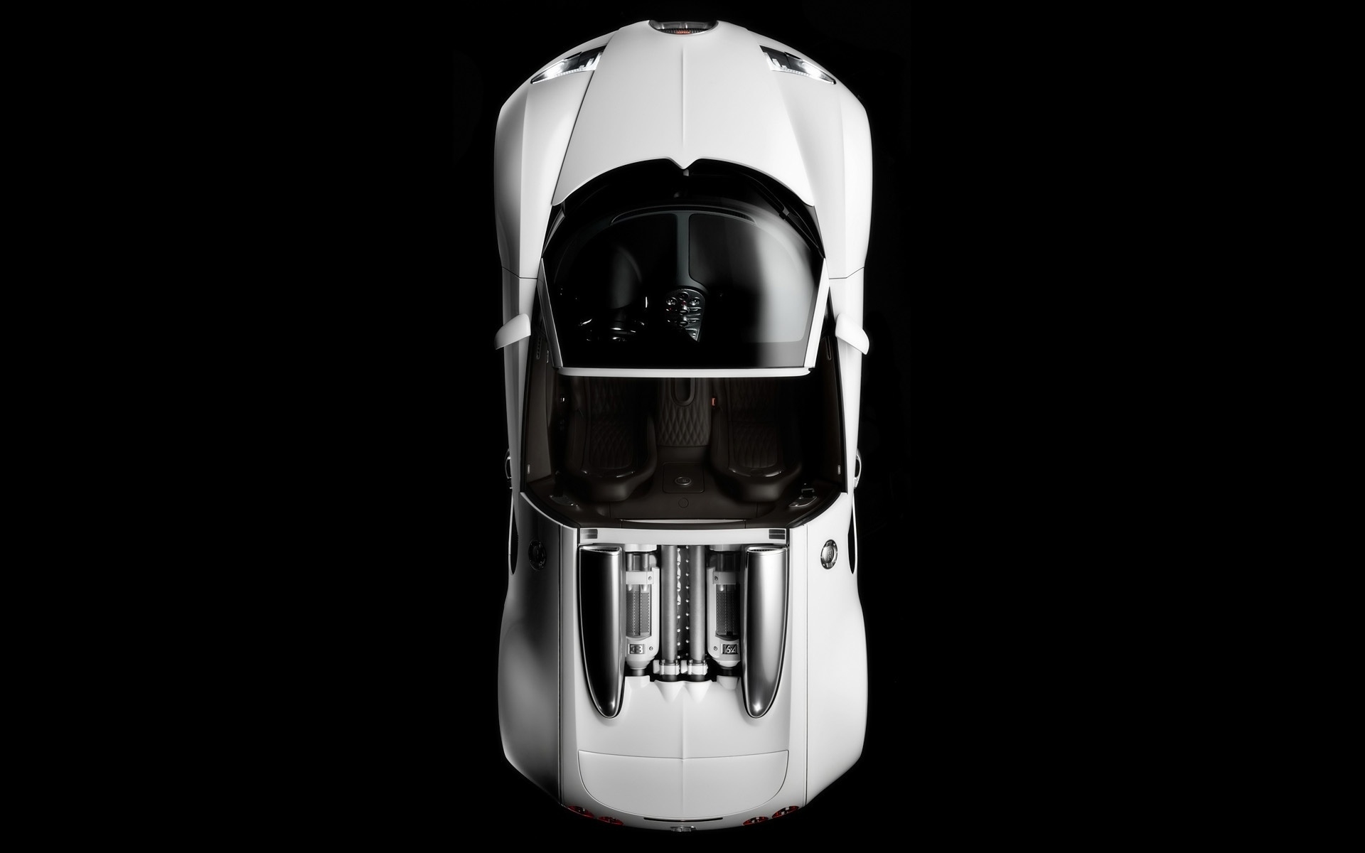 Bugatti Veyron 16.4 Grand Sport Production Version 2009 - Studio Top for 1920 x 1200 widescreen resolution