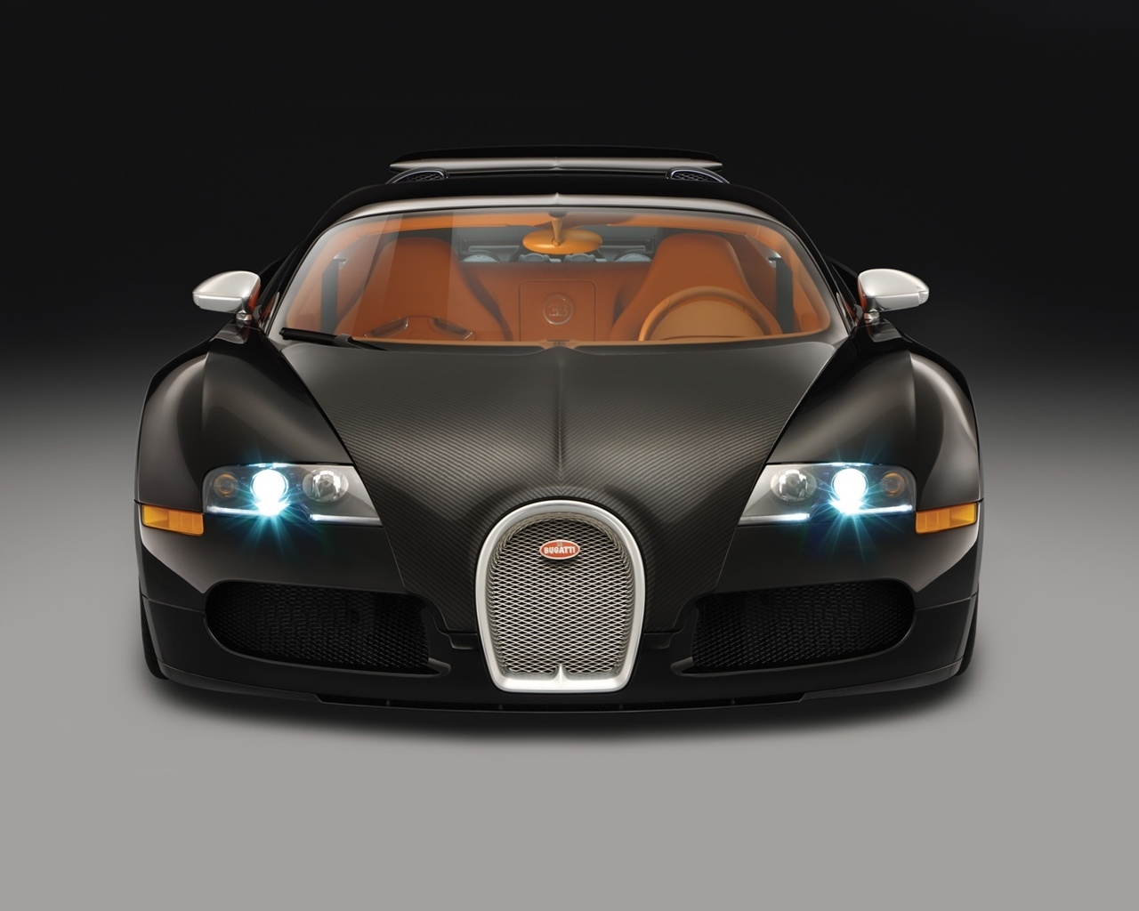 Bugatti Veyron Sang Noir 2008 - Front for 1280 x 1024 resolution