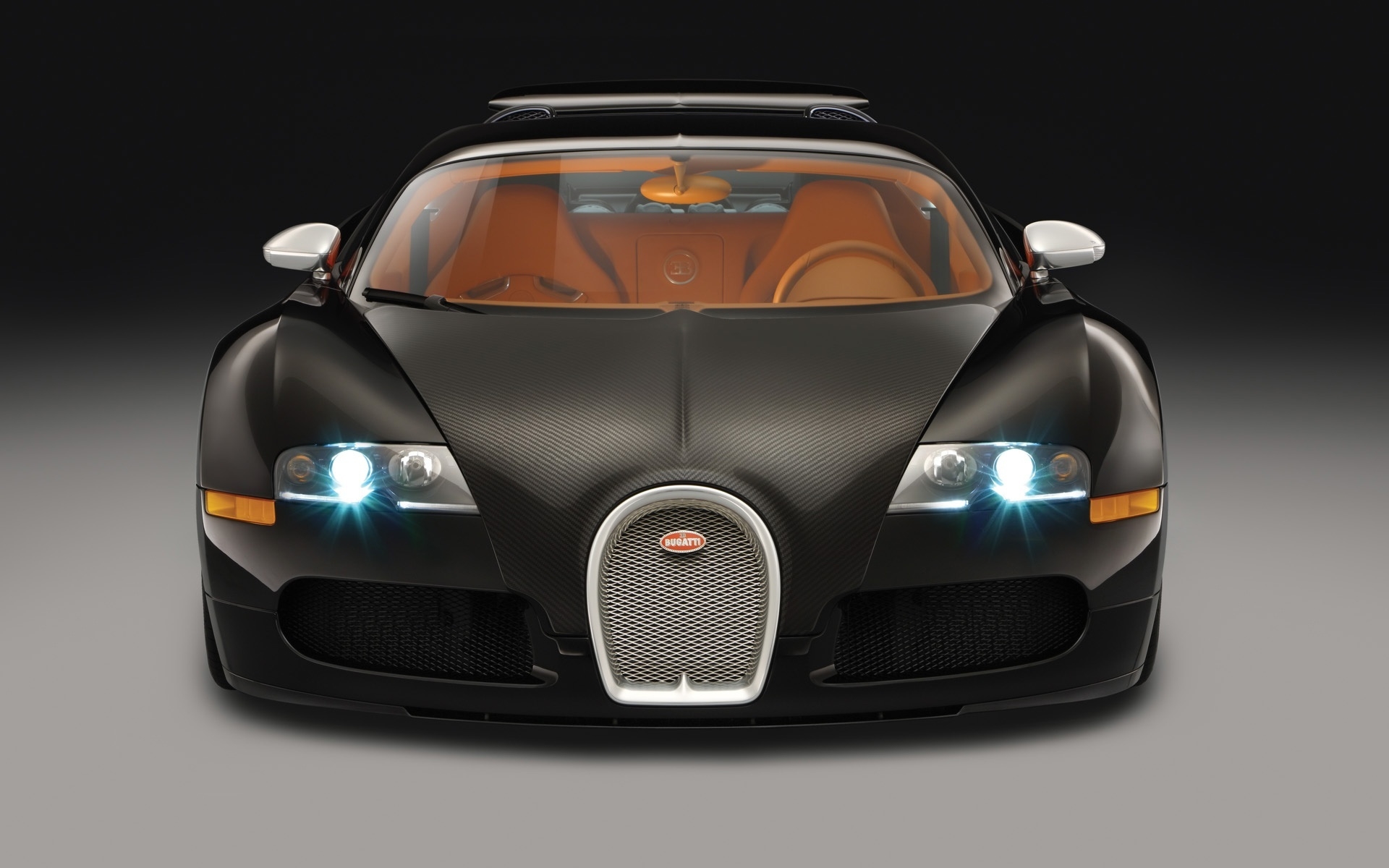 Bugatti Veyron Sang Noir 2008 - Front for 1920 x 1200 widescreen resolution